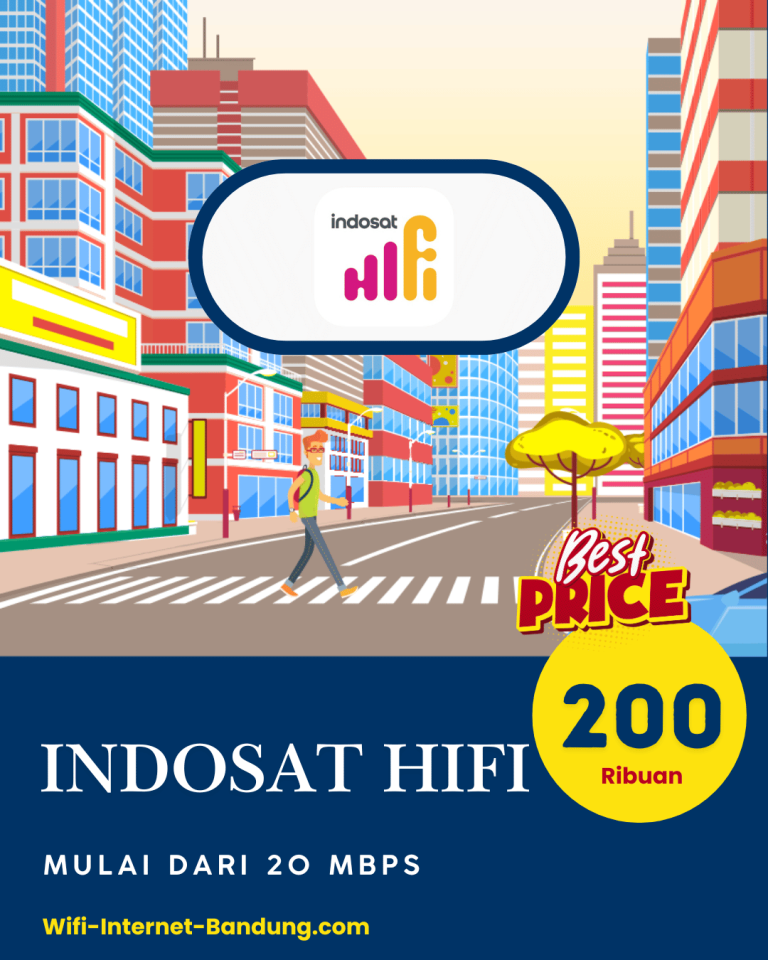 Indosat Hifi wifi internet bandung