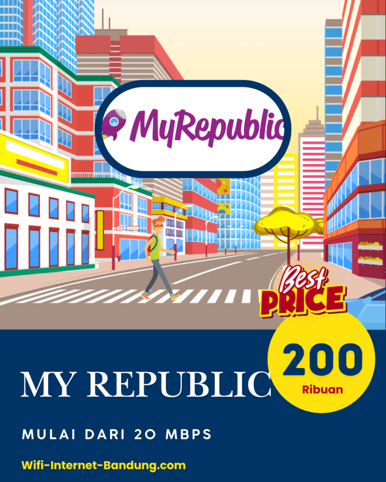 My Republic wifi internet bandung