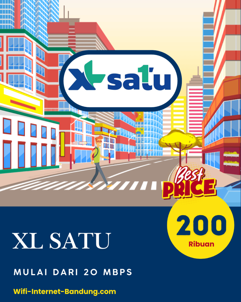 XL Satu wifi internet bandung