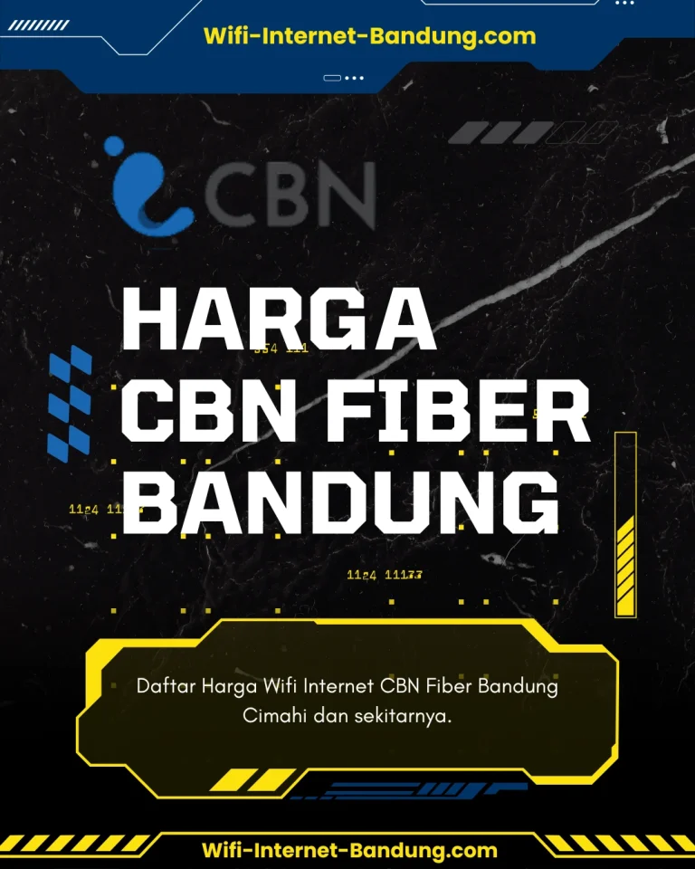 Harga CBN Fiber Bandung